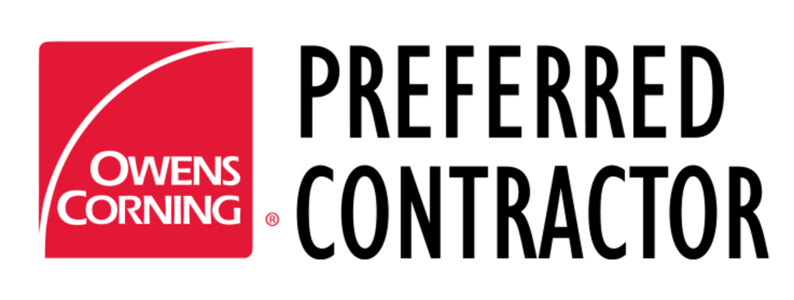 Owens Corning Preferred Contractor certificate